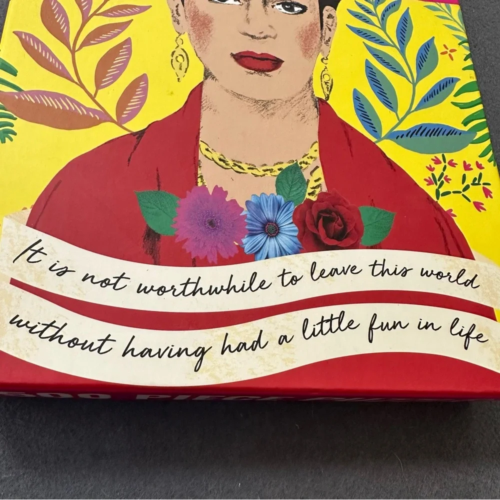 FRIDA KAHLO 500 piece colorful jigsaw puzzle